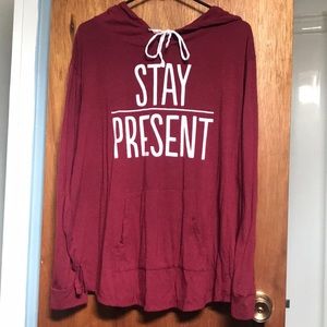 Stay Present Hoodie